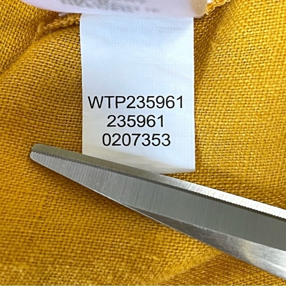 J. Jill Love Linen Roll Tab Sleeve A-Line Button Down Shirt Dandelion Large - Picture 15 of 15